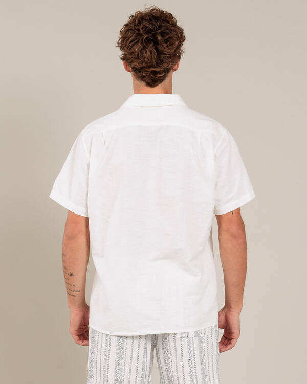 Rhythm Flag Short Sleeve Shirt for Mens