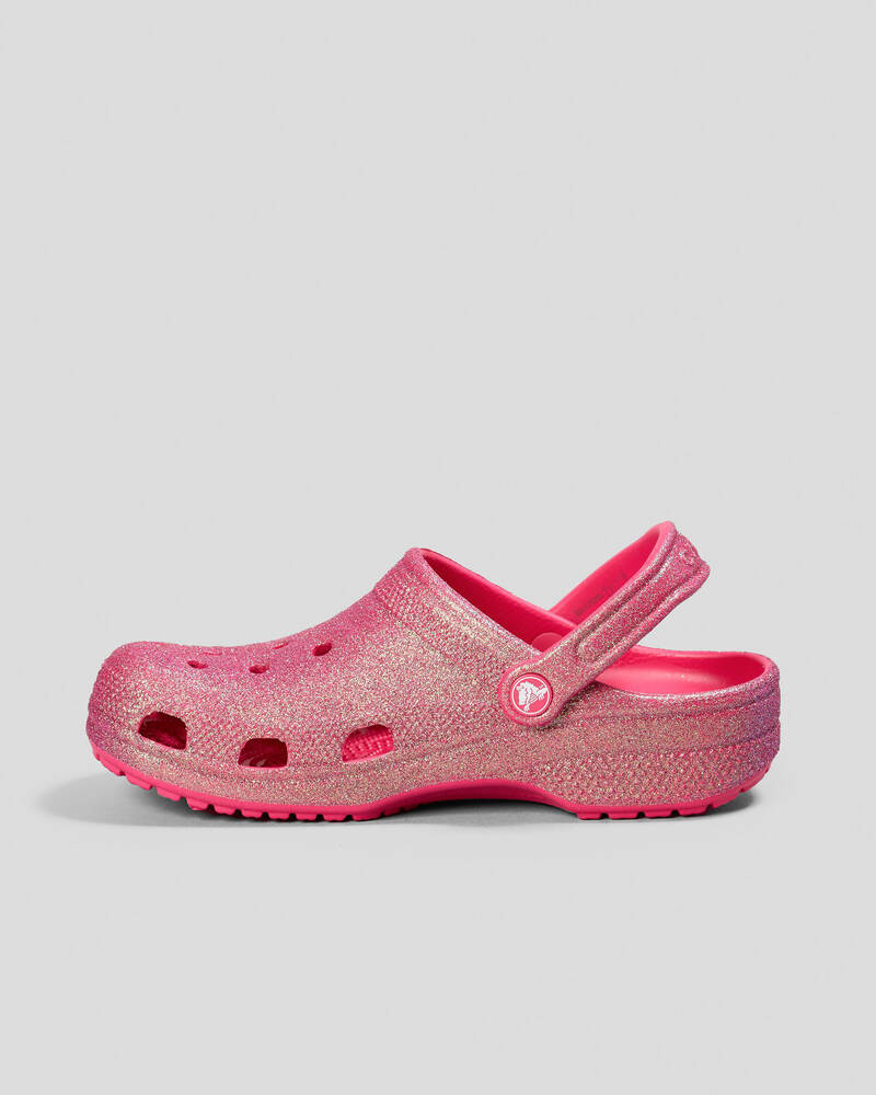 Crocs Classic Glitter Clogs for Unisex