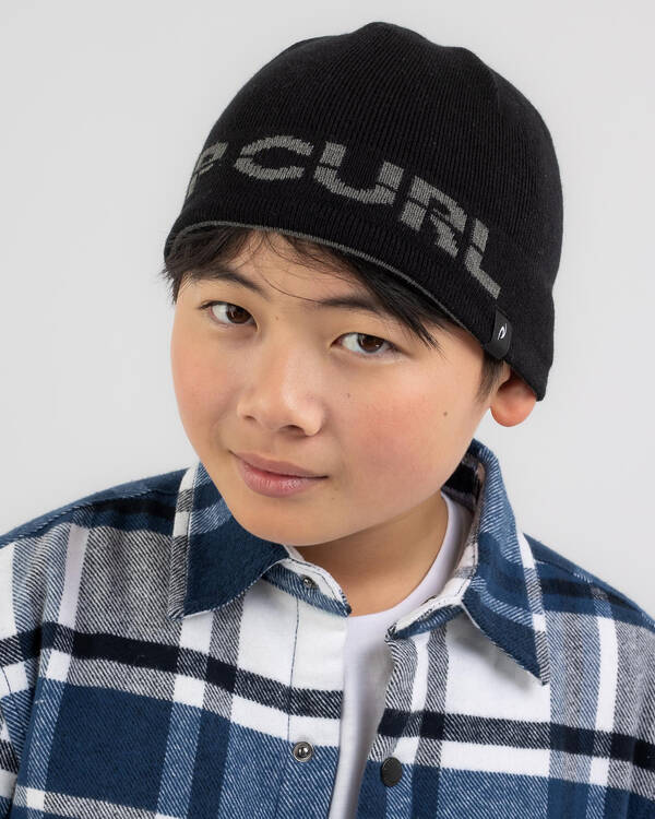 Rip Curl Boys' Cutback Reversible Beanie for Mens