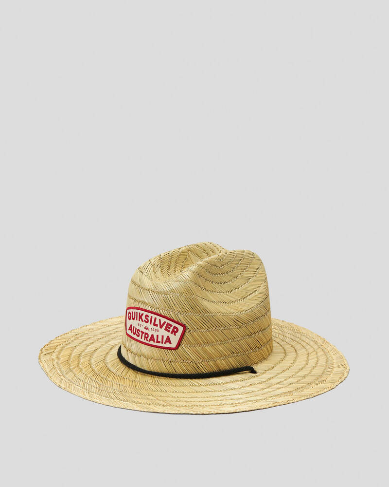 Quiksilver Destinado Pierside Straw Hat for Mens