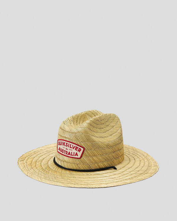 Quiksilver Destinado Pierside Straw Hat for Mens