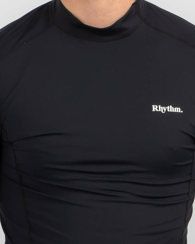 Rhythm Classic Long Sleeve Rash Vest for Mens