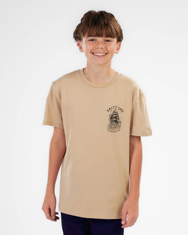 Salty Life Boys' Kraken's Hold T-Shirt for Mens