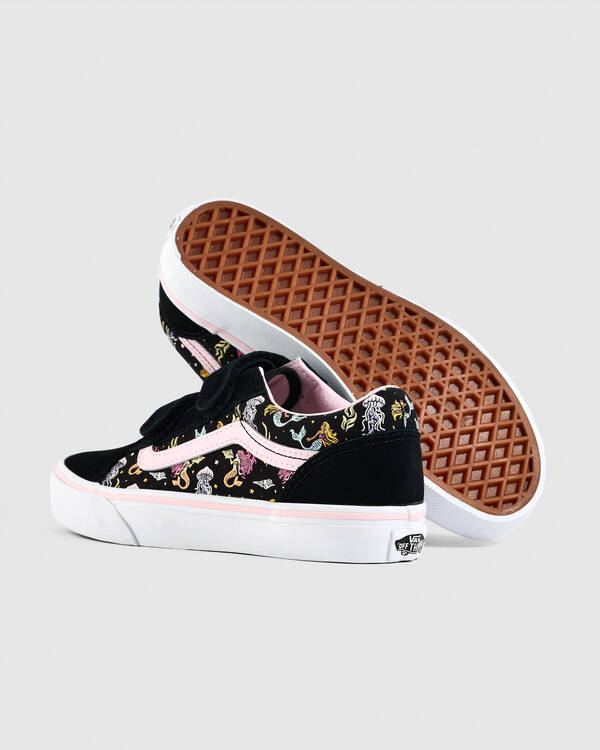 Vans Girls' Old Skool V Shoes for Womens