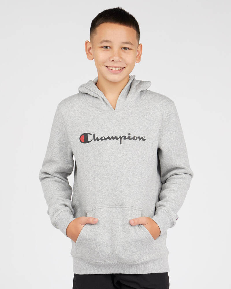 Champion Boys' Logo Hoodie for Mens