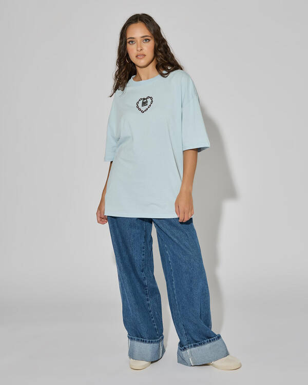 Worship Supplies Heavy Heart Relaxed Fit T-Shirt for Womens