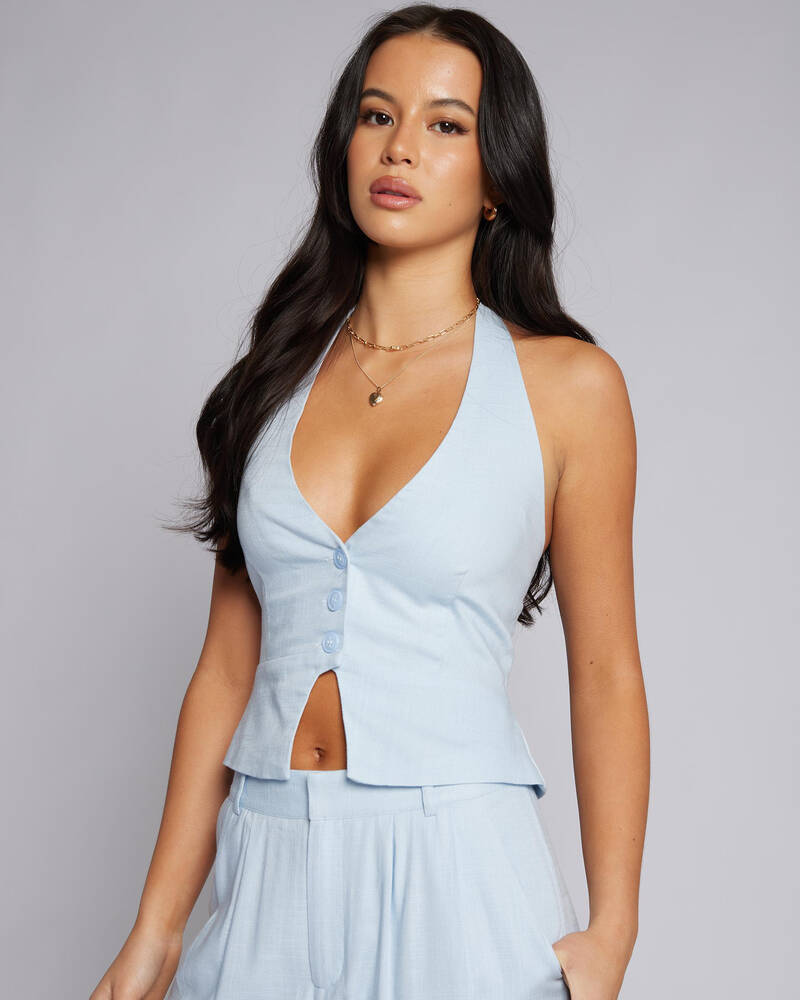 Mooloola Saly Vanessa Vest Top for Womens