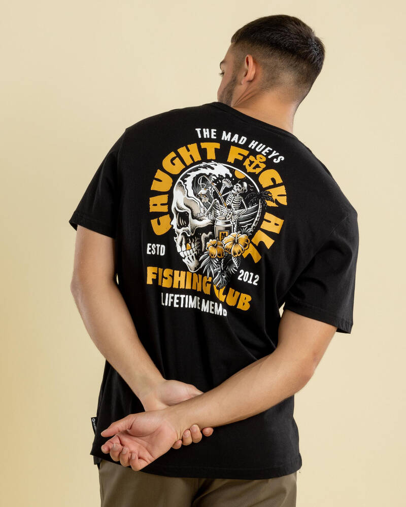 The Mad Hueys Tropic Caught Fk All T-Shirt for Mens