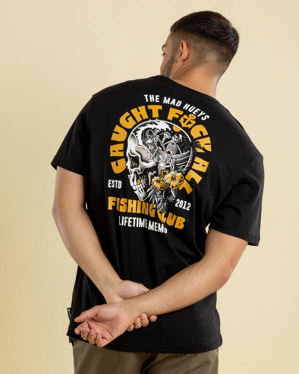 The Mad Hueys Tropic Caught Fk All T-Shirt for Mens