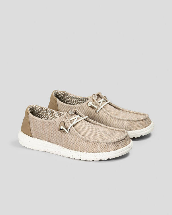 HEYDUDE Wendy Stretch Mesh Shoes for Womens