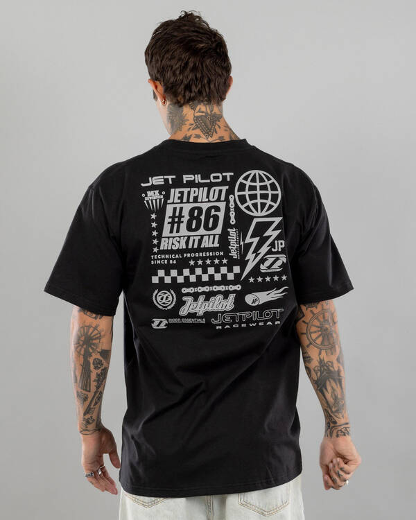 Jetpilot Progression T-Shirt for Mens