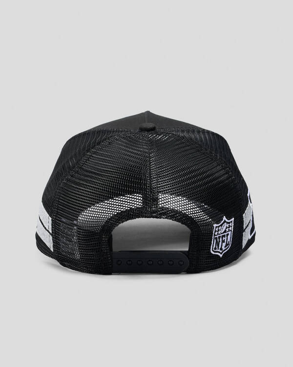 New Era Las Vegas Raiders 9Forty A-Frame Trucker Cap for Mens