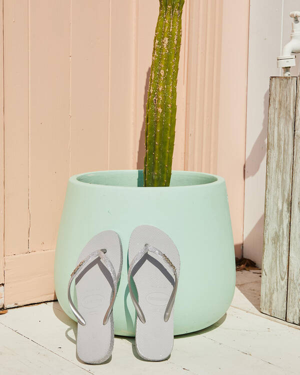 Havaianas Slim Sparkle Thongs for Womens
