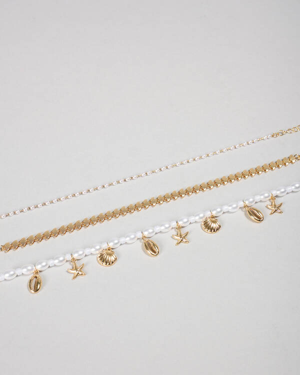 Karyn In LA Isobel Anklet Pack for Womens