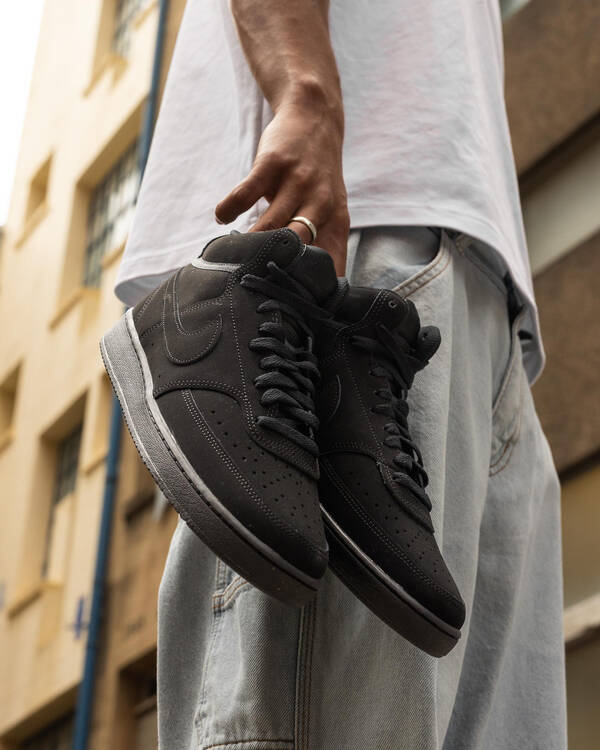 Nike Court Vision Mid Shoes for Mens