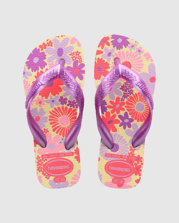 Kids' Flores Thongs