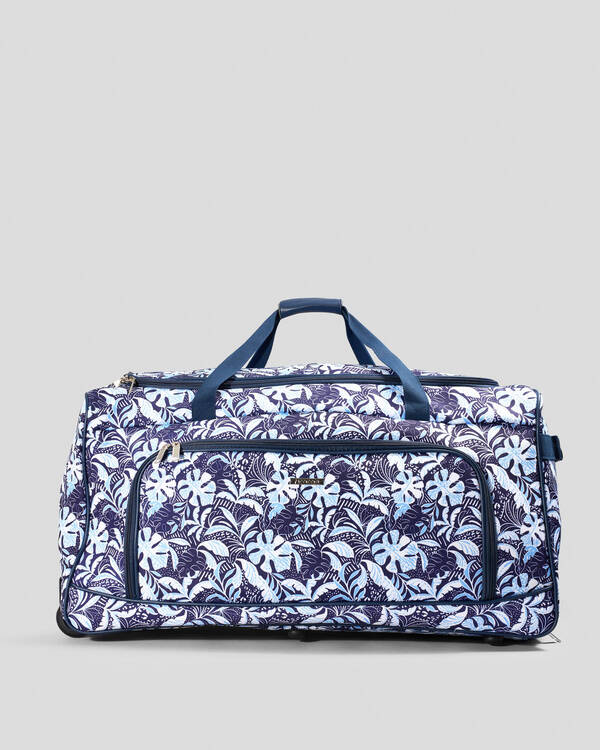 Mooloola Moana Tropic Large Wheeled Travel Bag for Womens
