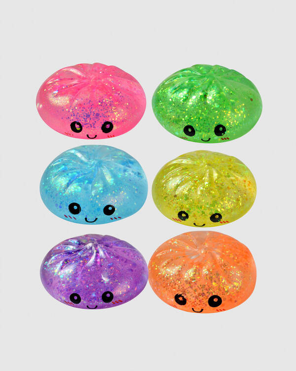 Get It Now Sugar Glitter Dumpling Squishy Fidget Toy for Unisex