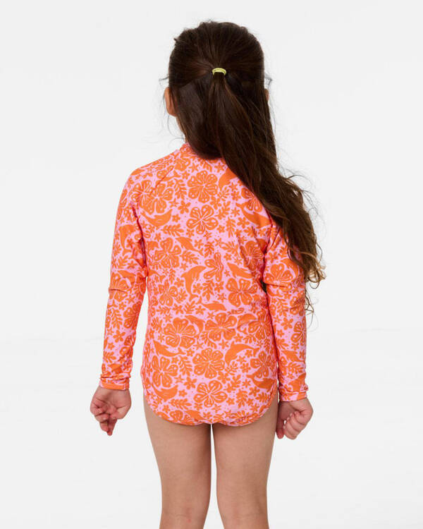 Rip Curl Toddlers' Sun and Swells Long Sleeve Surfsuit for Womens