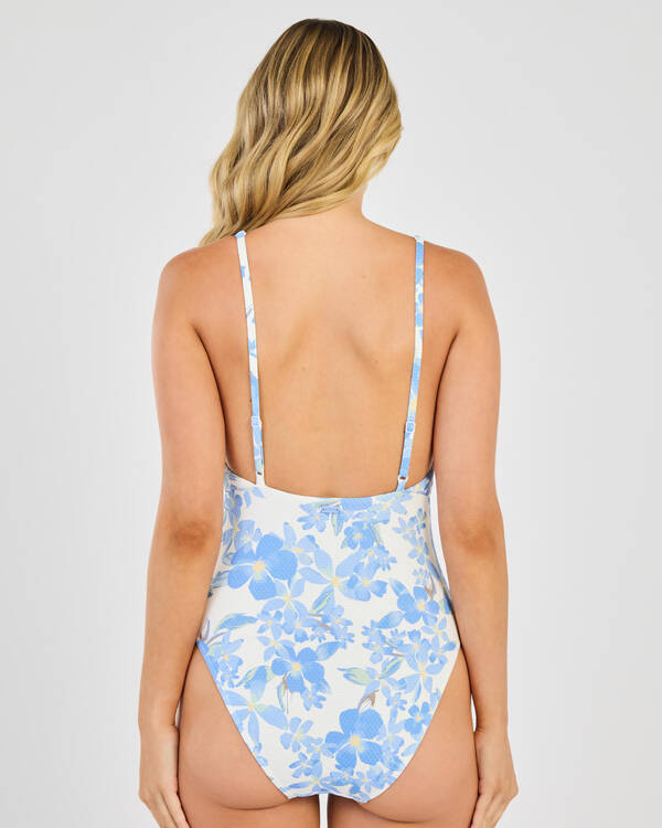 Roxy Artsy Floral One Piece Swimsuit for Womens