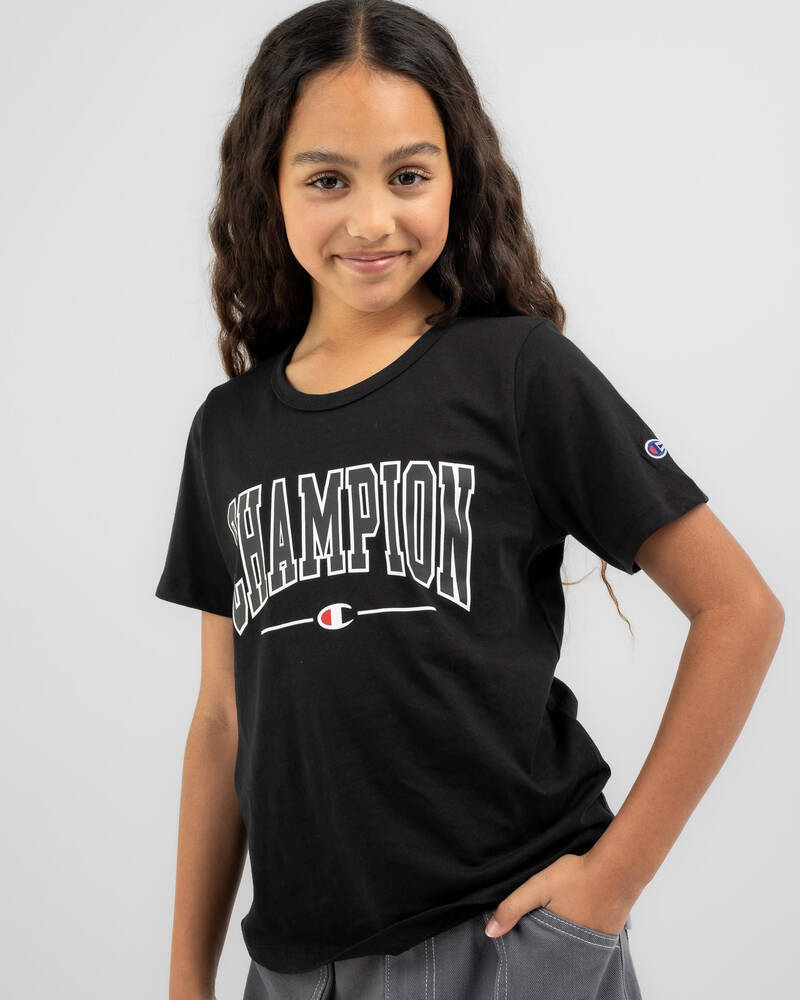 Champion Girls' Sporty T-Shirt for Womens