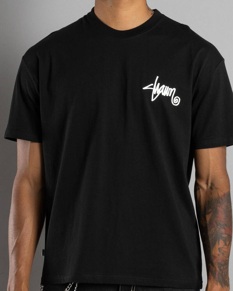 S-Double Shawn Script T-Shirt for Mens