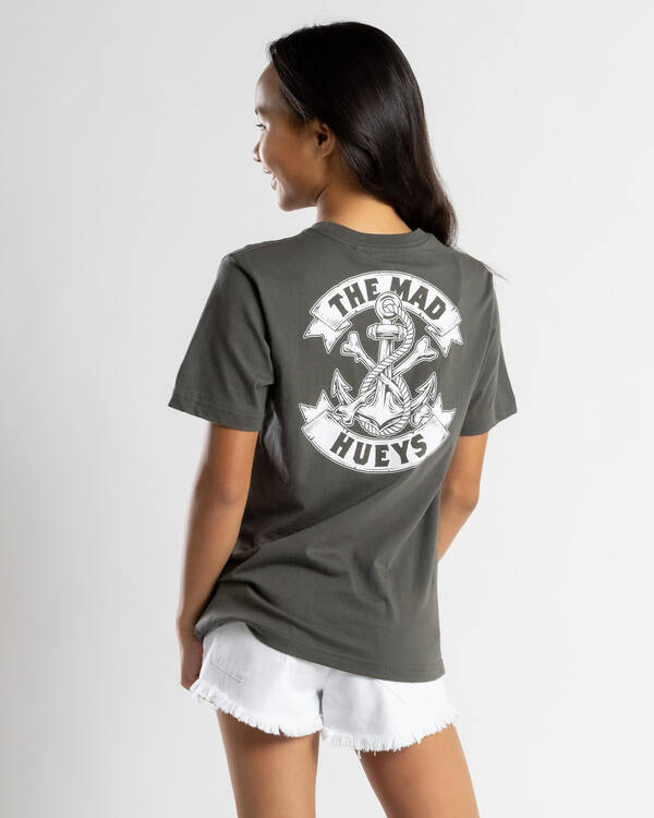 The Mad Hueys Girls' Anchor Bones T-Shirt for Womens