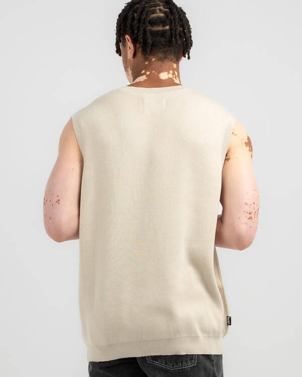 Stussy Glamour Knit Vest for Mens