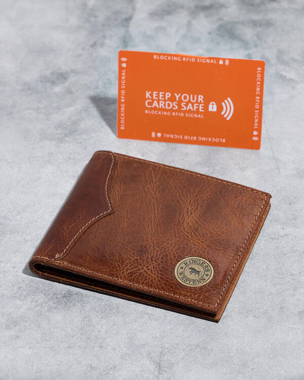 Ringers Western Toro Midi Leather Wallet for Mens
