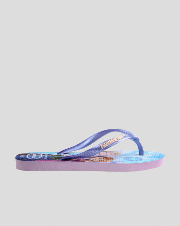 Havaianas Kids' Slim Princess Frozen Thongs for Womens