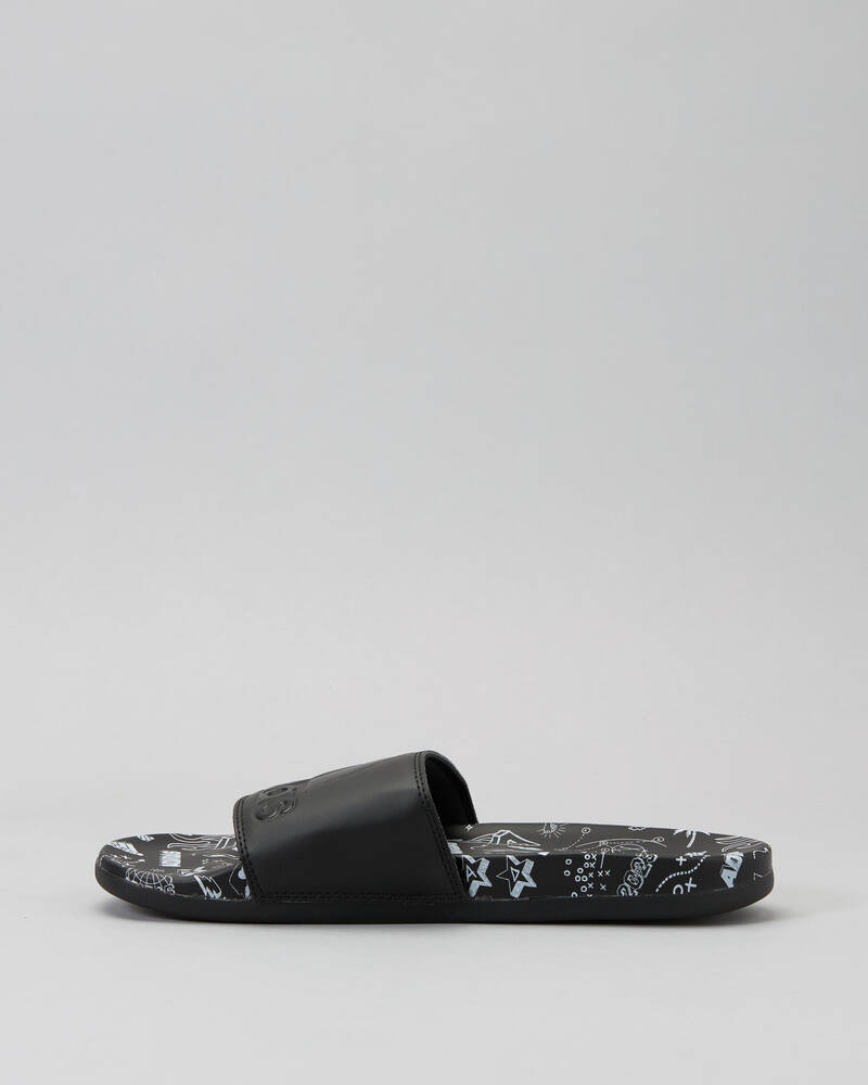 adidas Women's Adilette Comfort Slide Sandals for Womens