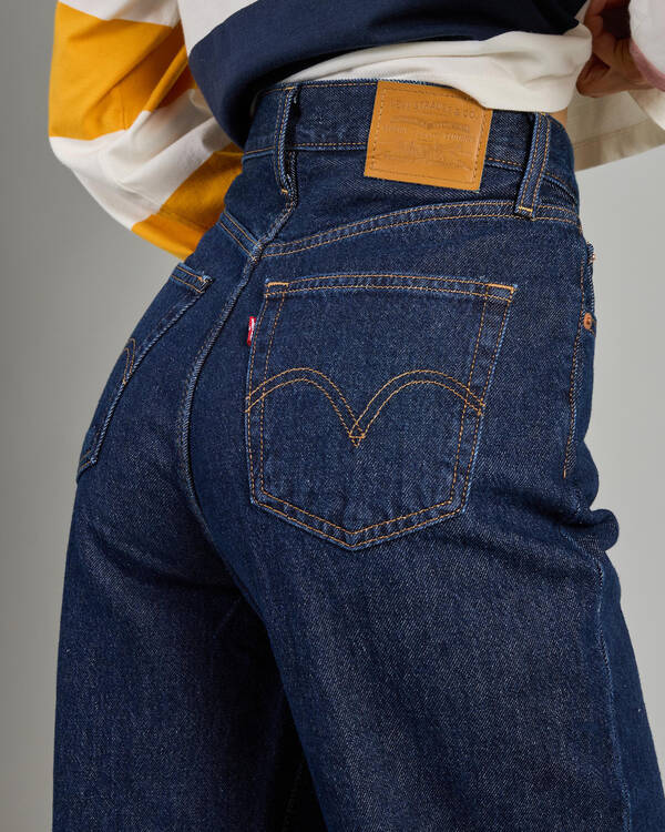 Levi's Ribcage Wide Leg Jeans for Womens
