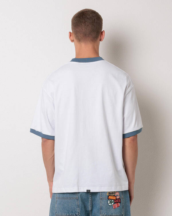 Thrills Total Service Ringer T-Shirt for Mens
