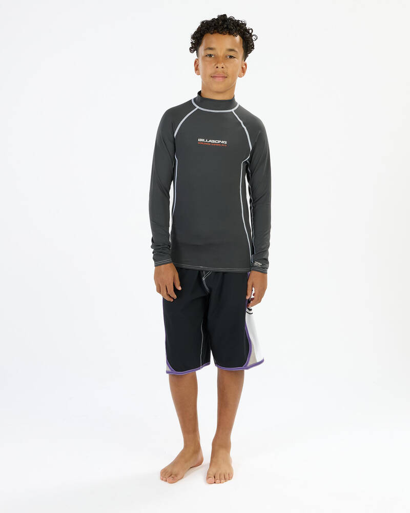 Billabong Boys' Spec 73 Long Sleeve Rash Vest for Mens