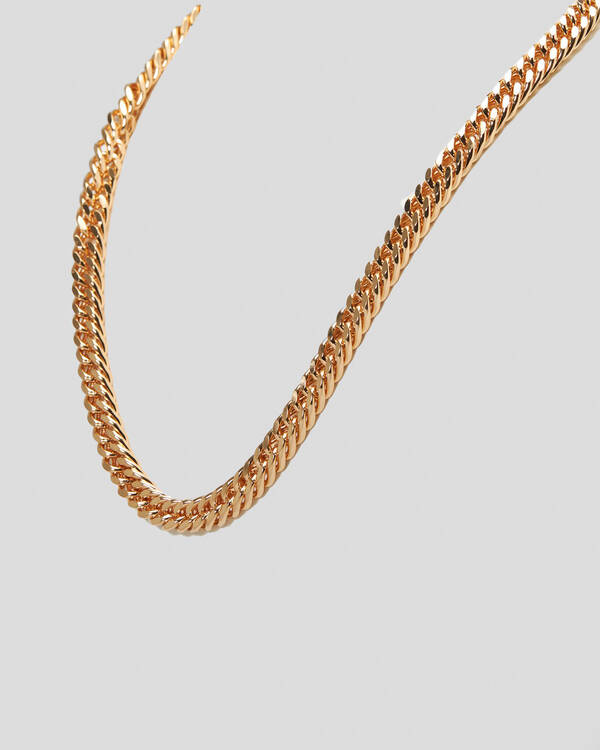REPUBLIK Cuban Link Chain Necklace for Mens