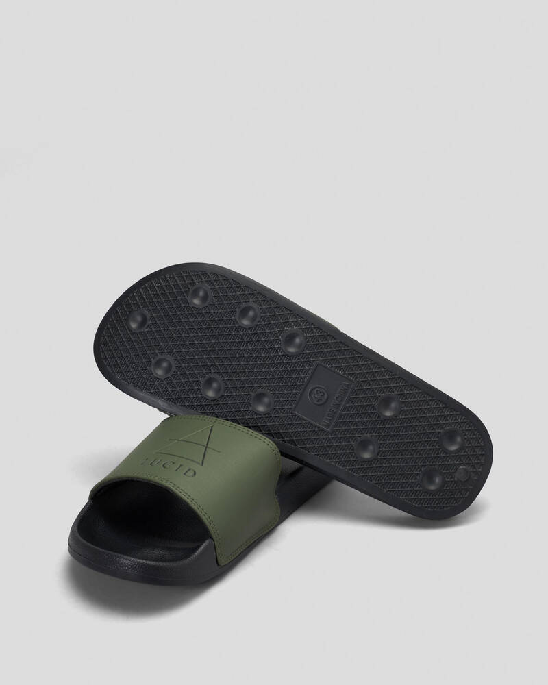 Lucid Geomet Slides for Mens