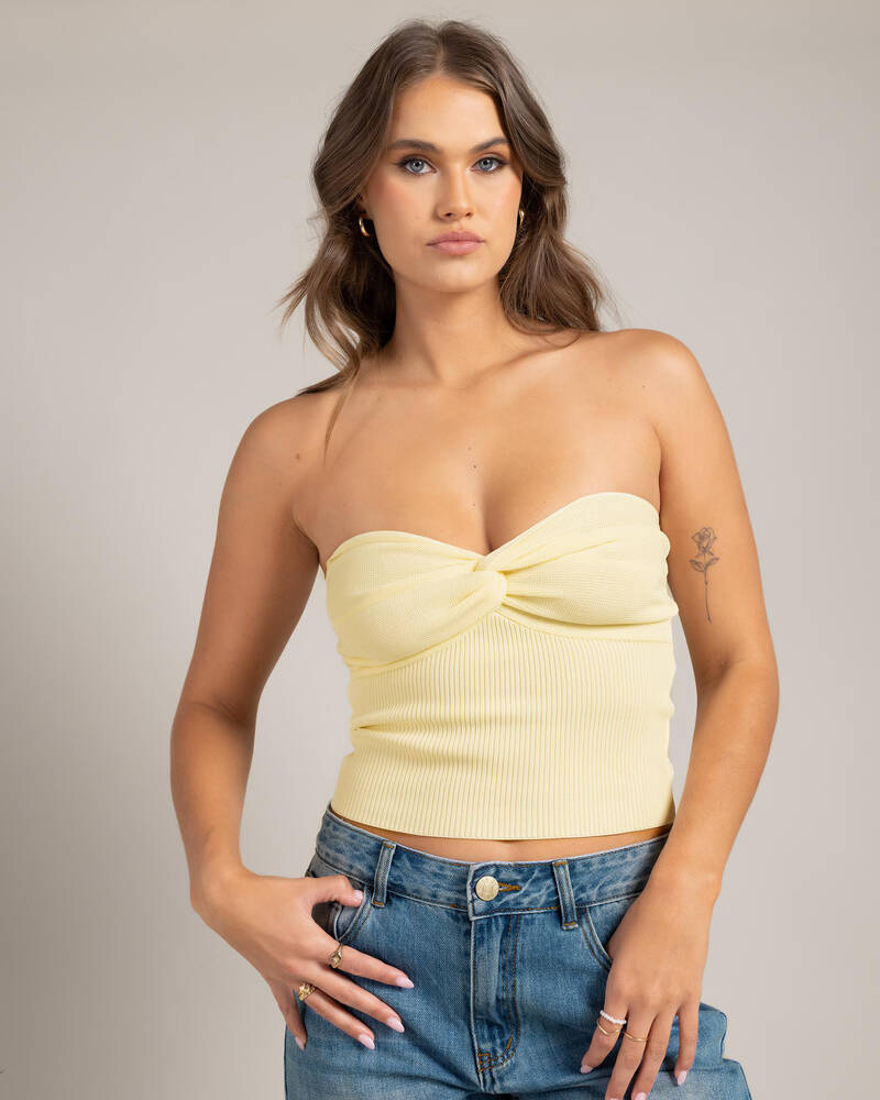 Mooloola Bianca Knit Tube Top for Womens