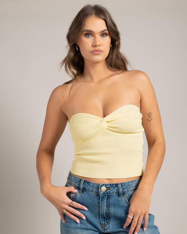 Mooloola Bianca Knit Tube Top for Womens