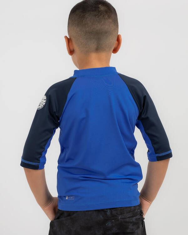 Rip Curl Toddlers' Shock Short Sleeve Rash Vest for Mens