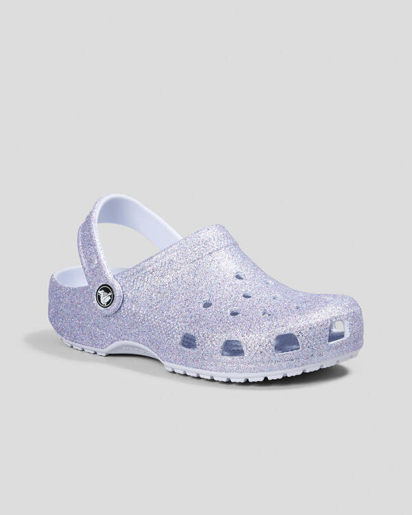 Crocs Kids Glitter Clogs for Unisex