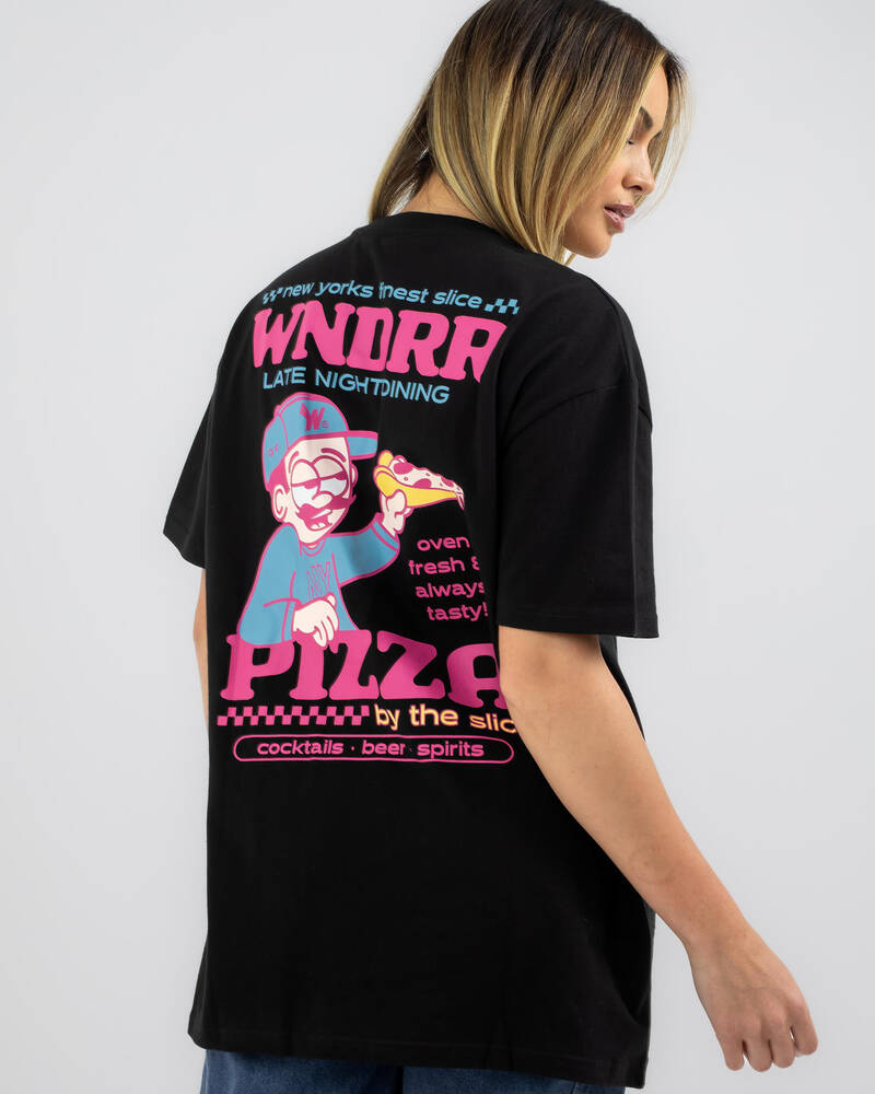 Wndrr Finest Slice Box Fit T-Shirt for Womens