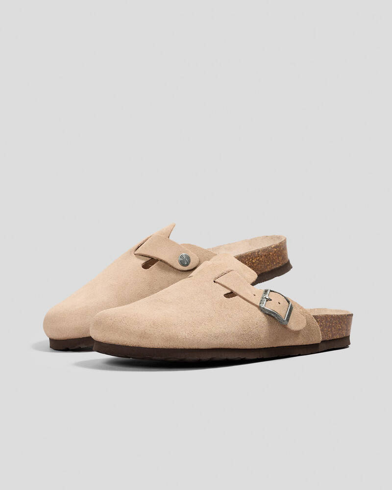 GENUINS Riva Velour Clogs for Mens