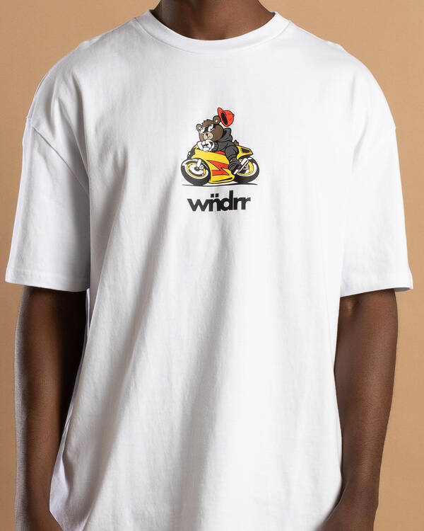 Wndrr Biker Box Fit T-Shirt for Mens