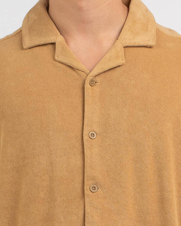 Brixton Bunker Reserve Terry Short Sleeve Shirt for Mens