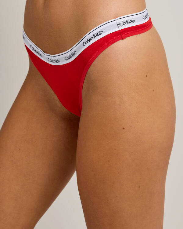 Calvin Klein Modern Logo Thong for Womens