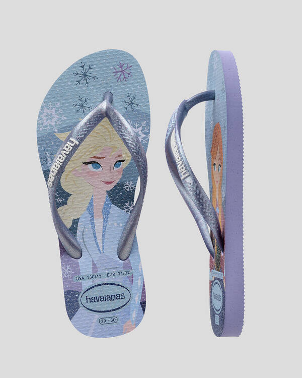Havaianas Kids' Slim Frozen Princess Thongs for Womens