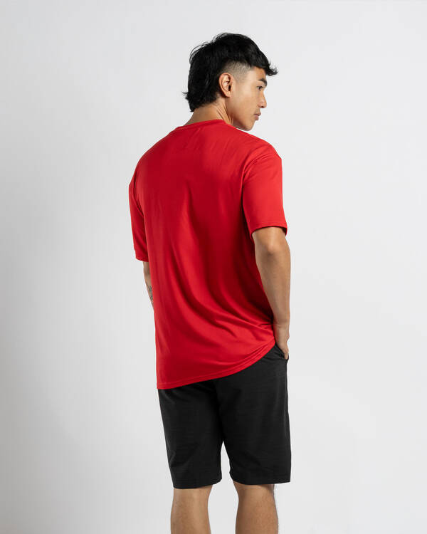 Quiksilver DNA Bubble Logo Short Sleeve Rash Vest for Mens