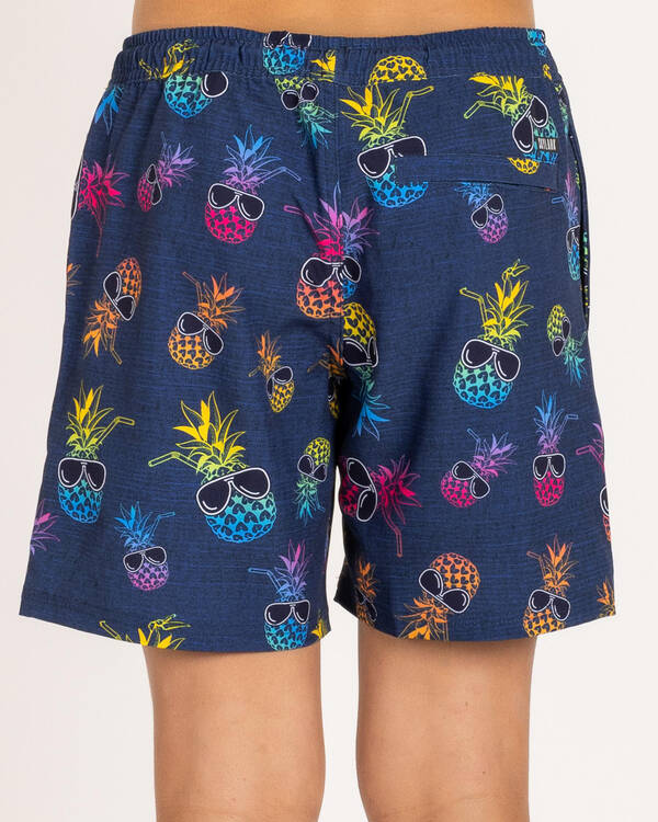 Skylark Boys' Scene Elastic Waist Shorts for Mens