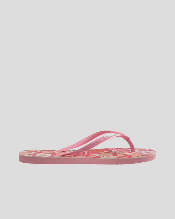 Havaianas Kids' Slim Ditsy Bloom Thongs for Womens