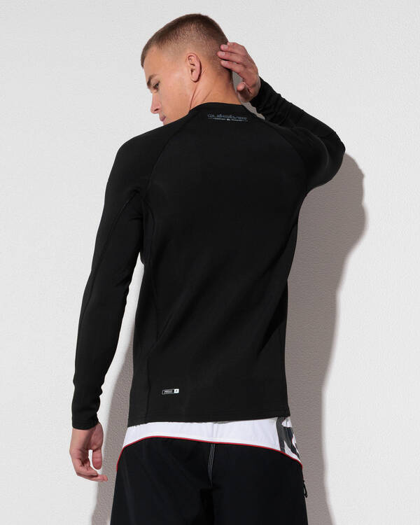 Quiksilver Everyday Heat Long Sleeve Rash Vest for Mens